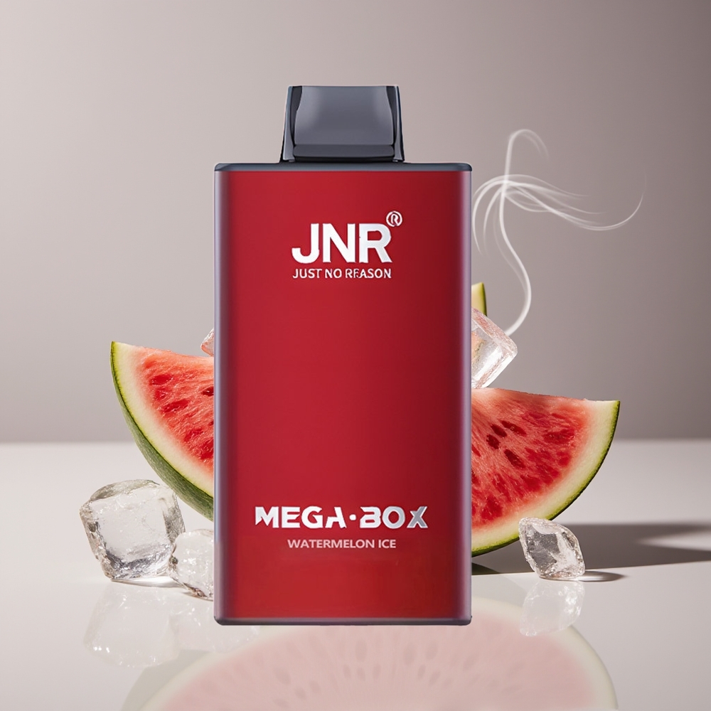 JNR Mega Box 25000 Puffs Engros Danmark Vandmelon Is Dual Mesh Coil