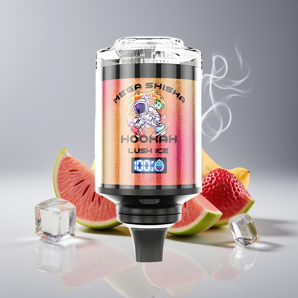 JNR Mega Shisha Hookah 100K Engros Danmark 2200mAh Desktop Lush Is