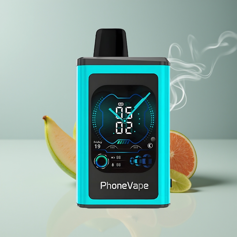 JNR PhoneVape 30000 puffs Engros Danmark Opladelig Miami Mynte Turbo Mode