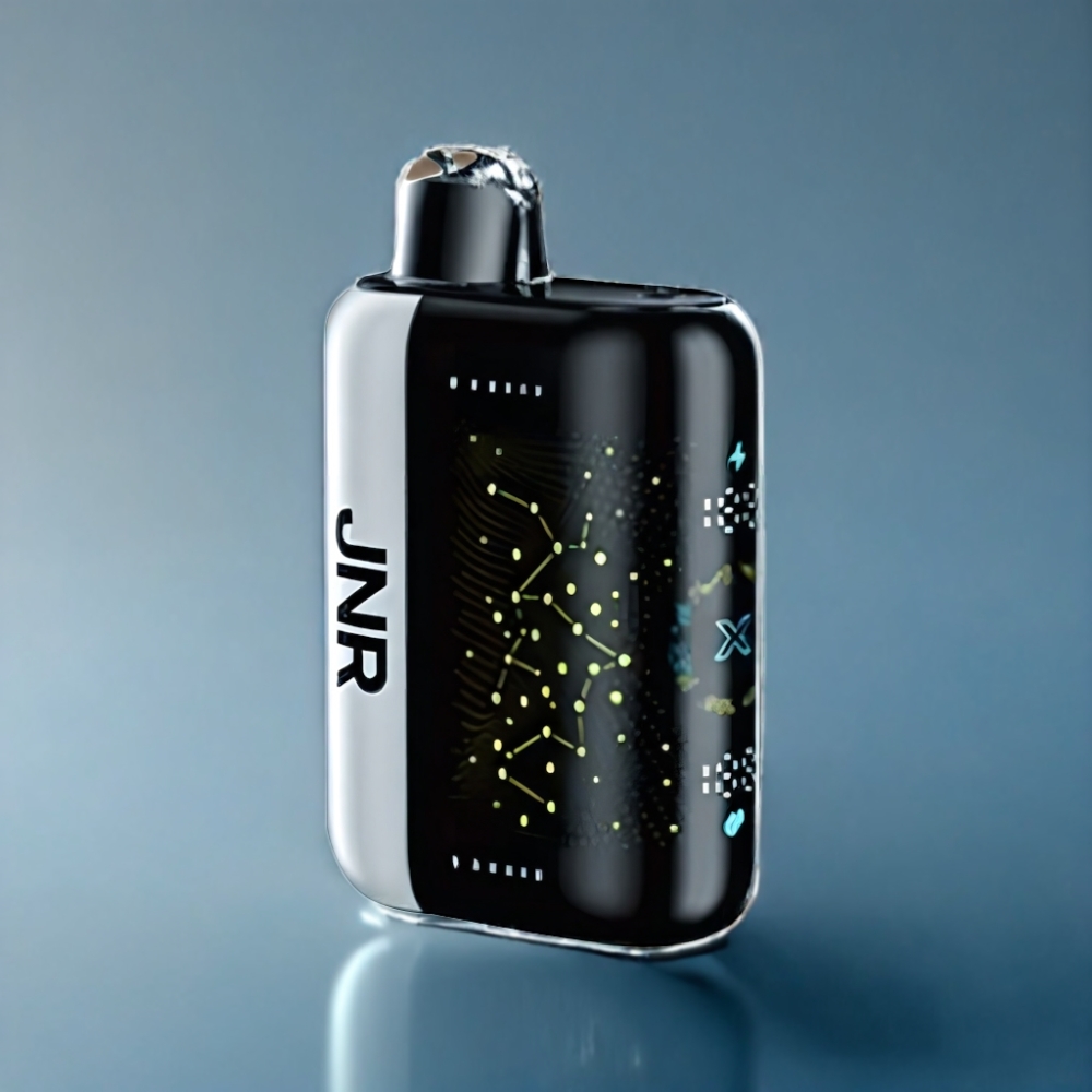 JNR Plus-X 26000 Puffs Hvid Fersken Razz 3D Kurvet Skærm Engros Danmark