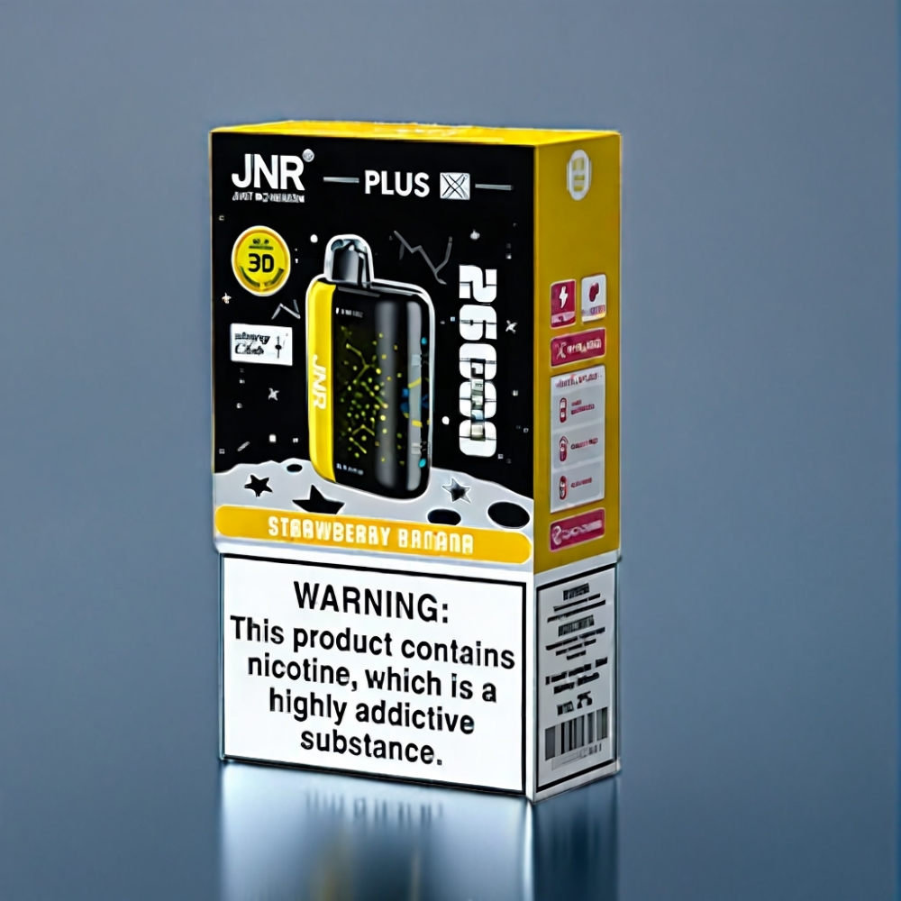 JNR Plus-X 26000 Puffs Jordbær Banan 850 mAh Engros Danmark