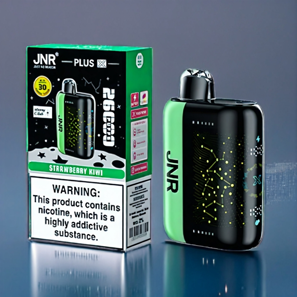 JNR Plus-X 26000 Puffs Jordbær Kiwi 850 mAh Engros Danmark