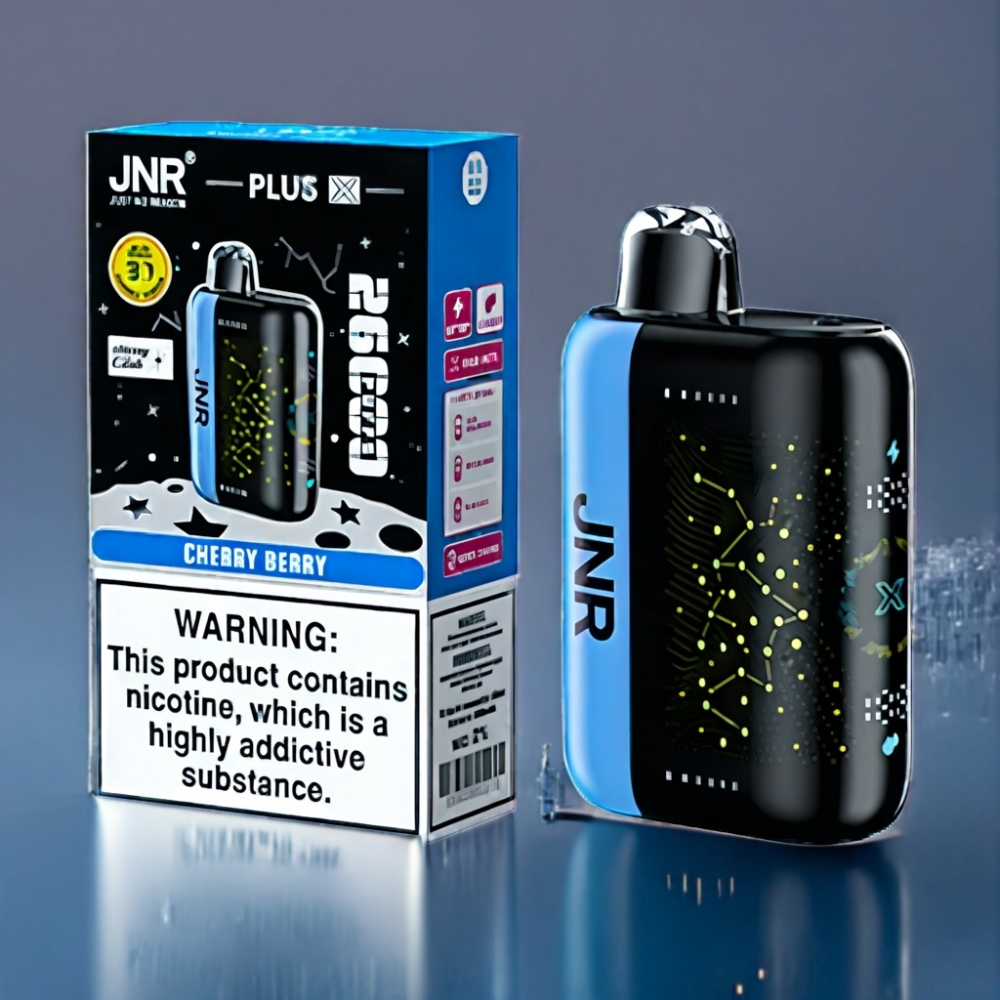 JNR Plus-X 26000 Puffs Kirsebær Bær 850 mAh Engros Danmark