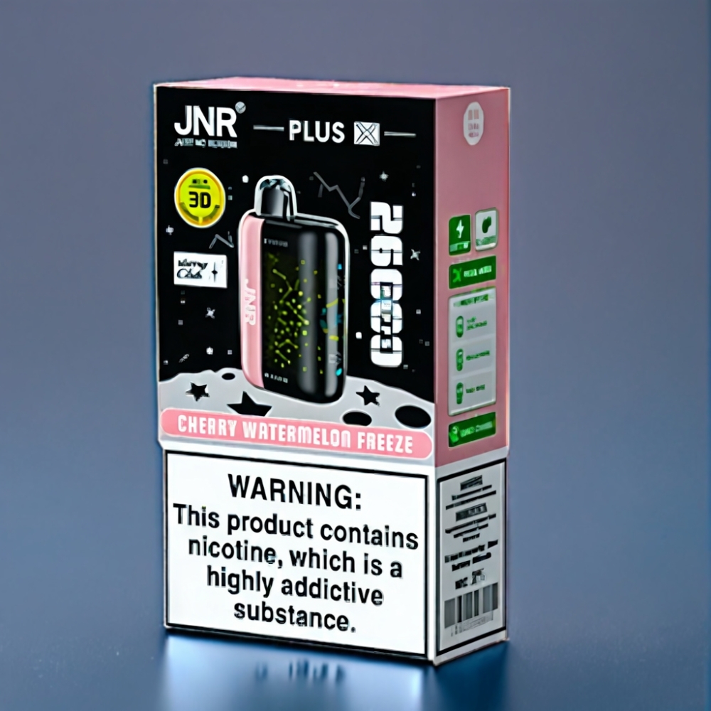 JNR Plus-X 26000 Puffs Kirsebær Vandmelon Fryse 850 mAh Engros Danmark