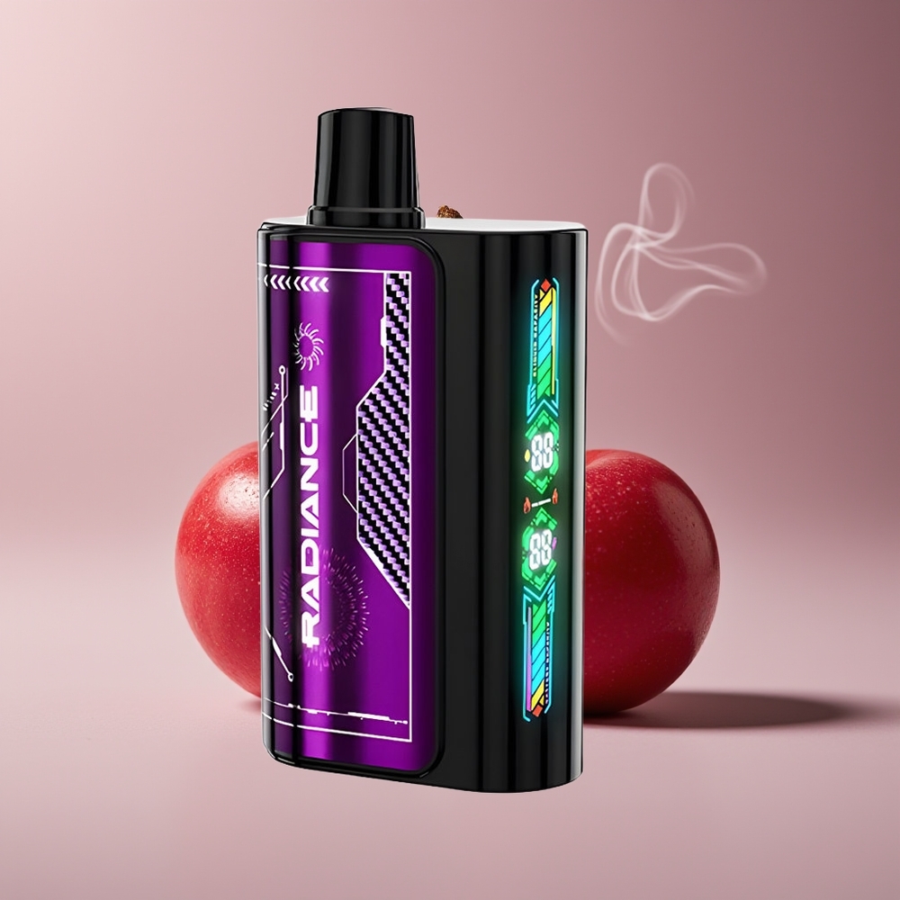 JNR Radiance 31000 Puffs 28ml Engros Danmark Kirsebær Bær