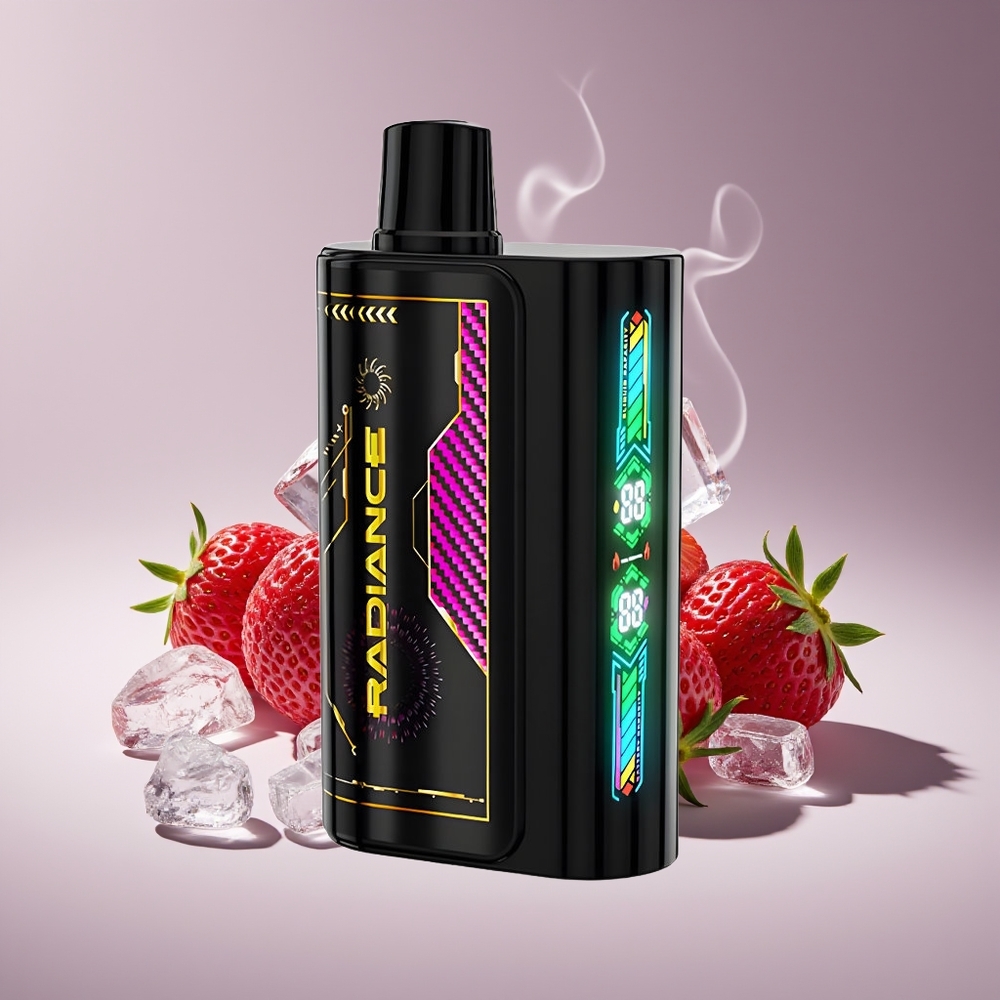 JNR Radiance 31000 Puffs Engros Danmark 28ml E-liquid Jordbær Is