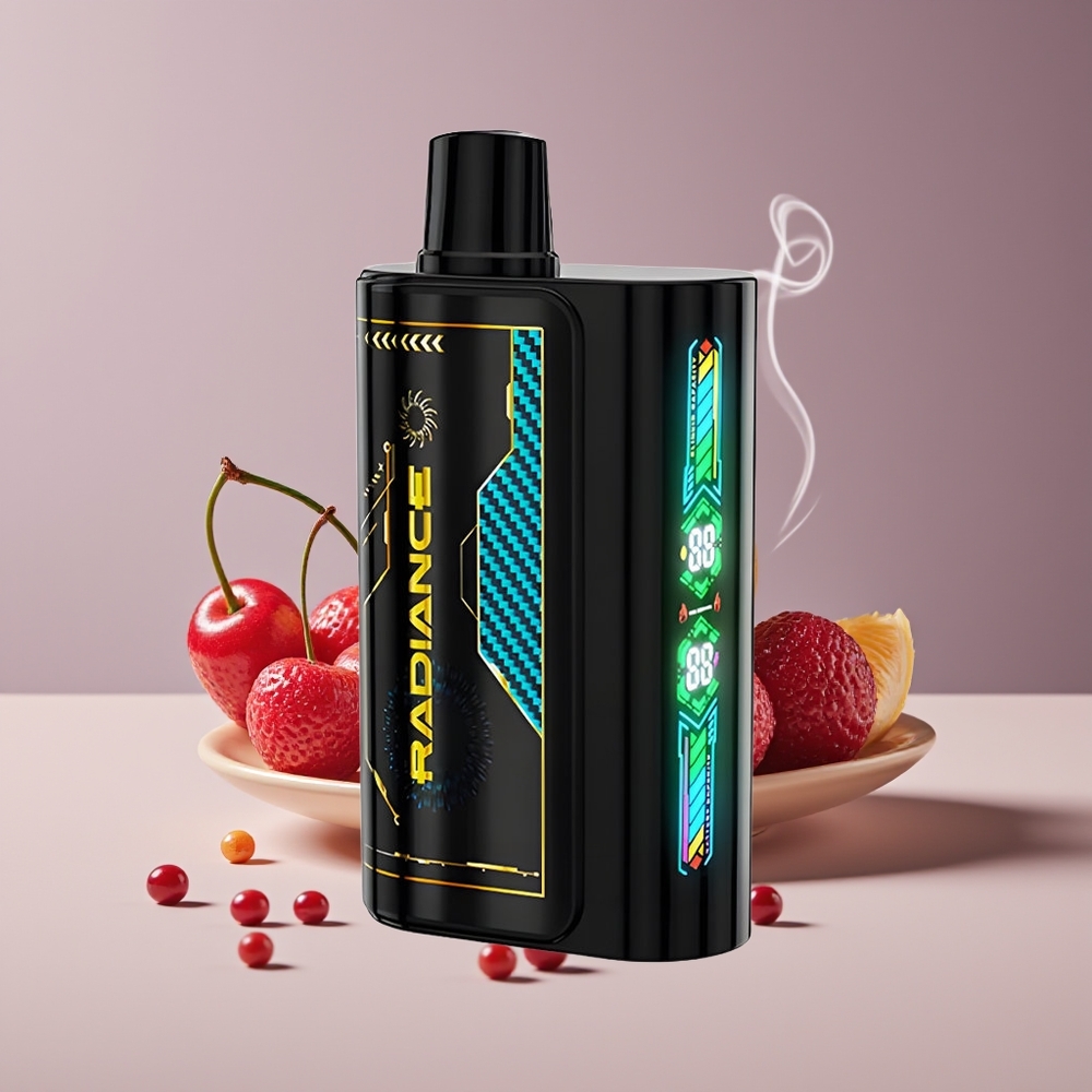 JNR Radiance 31000 Puffs Frisk Kirsebær Cola Engros Danmark Type-C