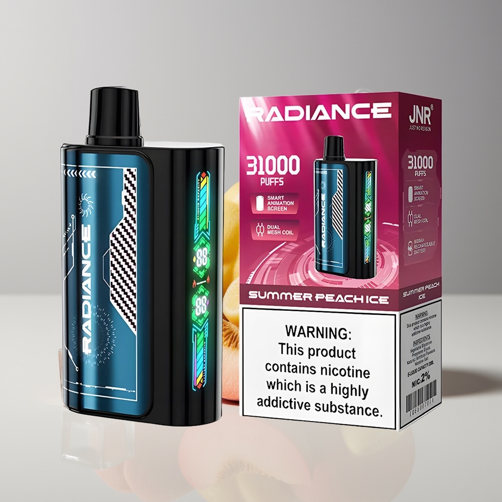 JNR Radiance 31000 Puffs Sommerskær Is Engros Danmark 28ml E-liquid