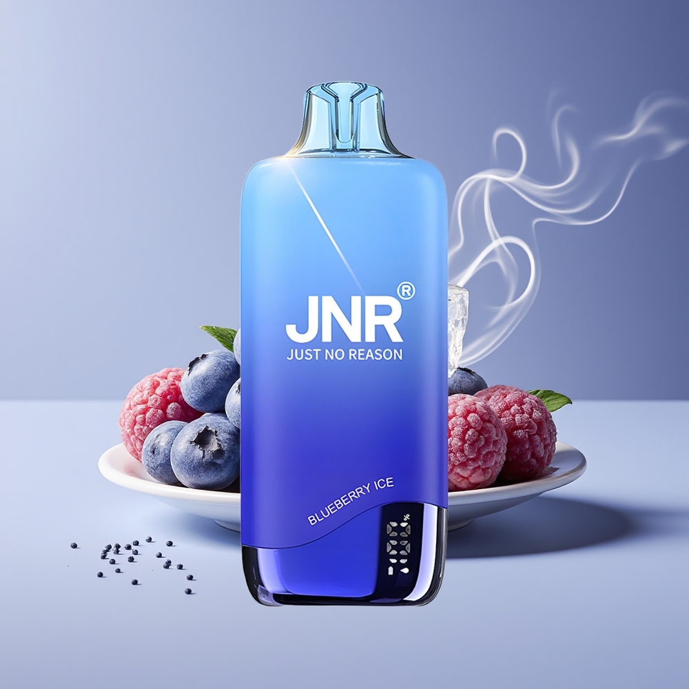 JNR Rainbow 10500 Puffs Engros Danmark 18ml Blåbær Is Disposable Vape