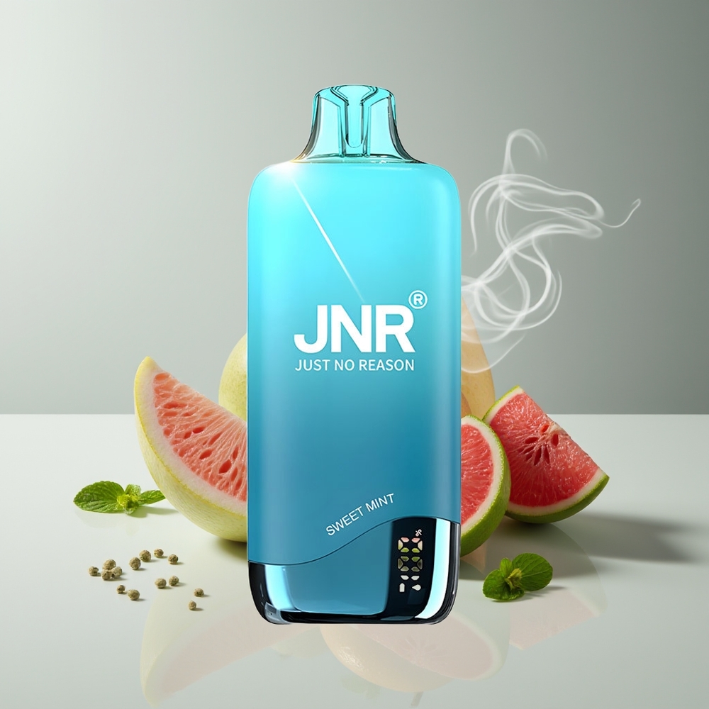 JNR Rainbow 10500 Puffs Engros Danmark 18ml E-liquid Disposable Vape Sød Mynte