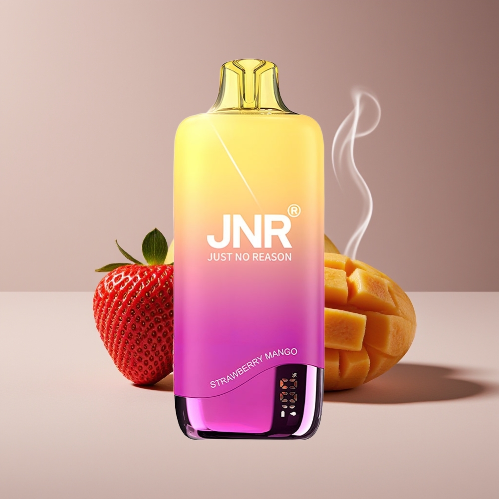 JNR Rainbow 10500 Puffs Engros Danmark 18ml Jordbær Mango