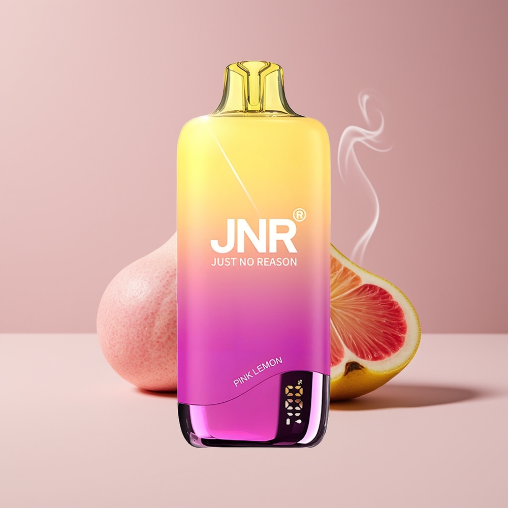 JNR Rainbow 10500 Puffs Engros Danmark 18ml Pink Lemon