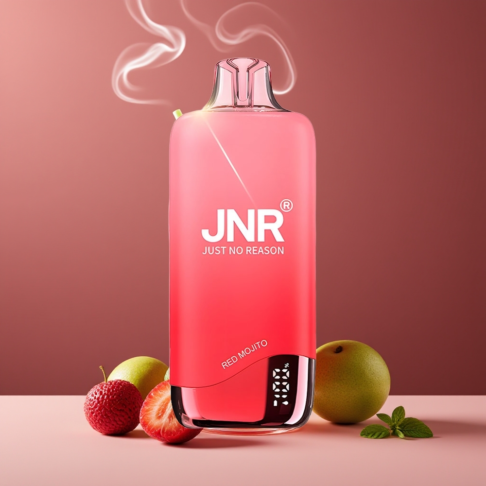 JNR Rainbow 10500 Puffs Engros Danmark 18ml Rød Mojito