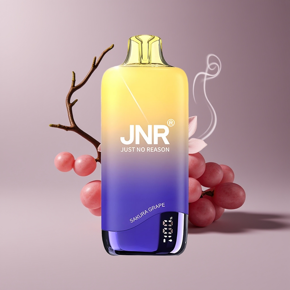 JNR Rainbow 10500 Puffs Engros Danmark Disposable Vape Kirsebær Drue 0.8ohm Mesh Coil