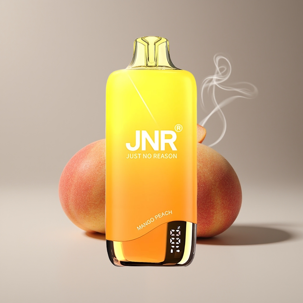 JNR Rainbow 10500 Puffs Engros Danmark Mango Fersken 0.8ohm Mesh