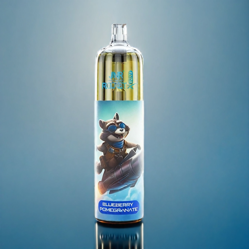 JNR Rocket X 12400 Puffs Blåbær Granatæble Type-C Engros Danmark