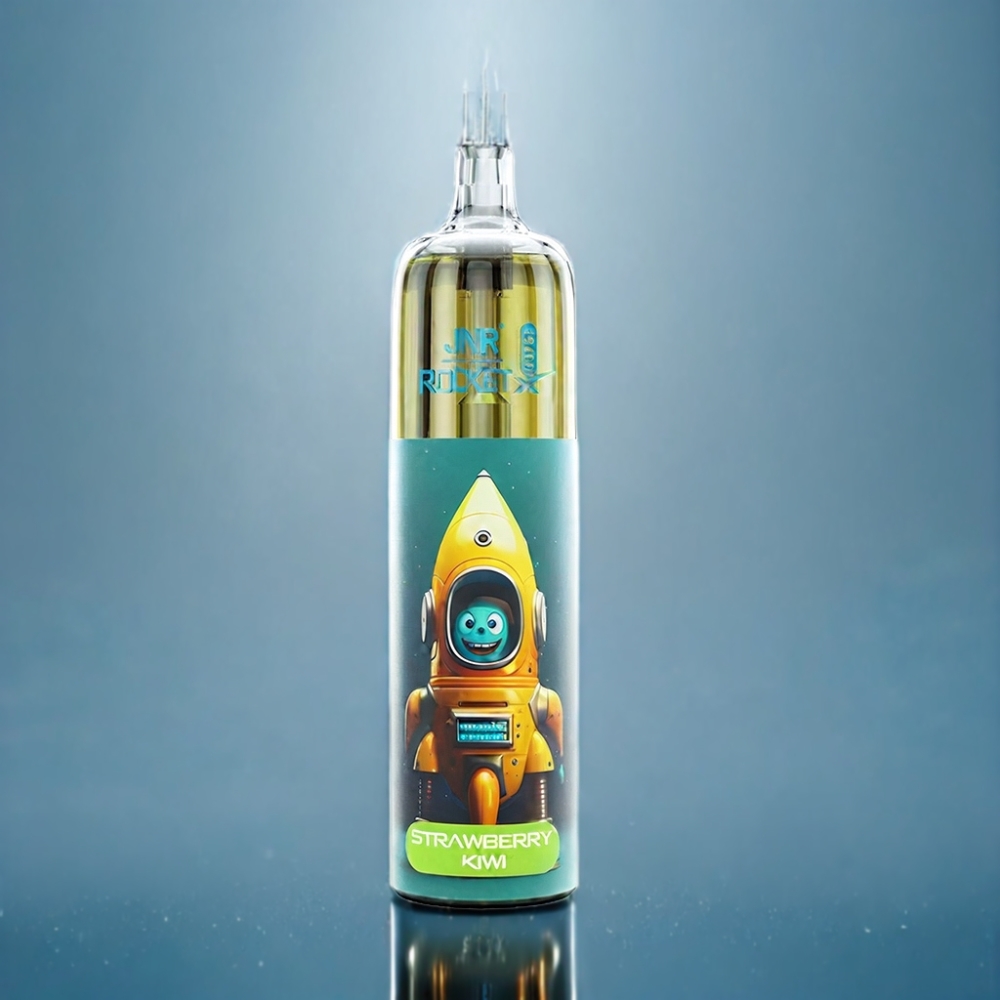 JNR Rocket X 12400 Puffs Jordbær Kiwi Engros Danmark Type-C Hurtigopladning