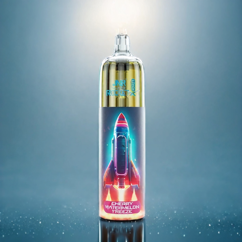 JNR Rocket X 12400 Puffs Kirsebær Vandmelon Fryse Engros Danmark med Type-C Hurtigopladning