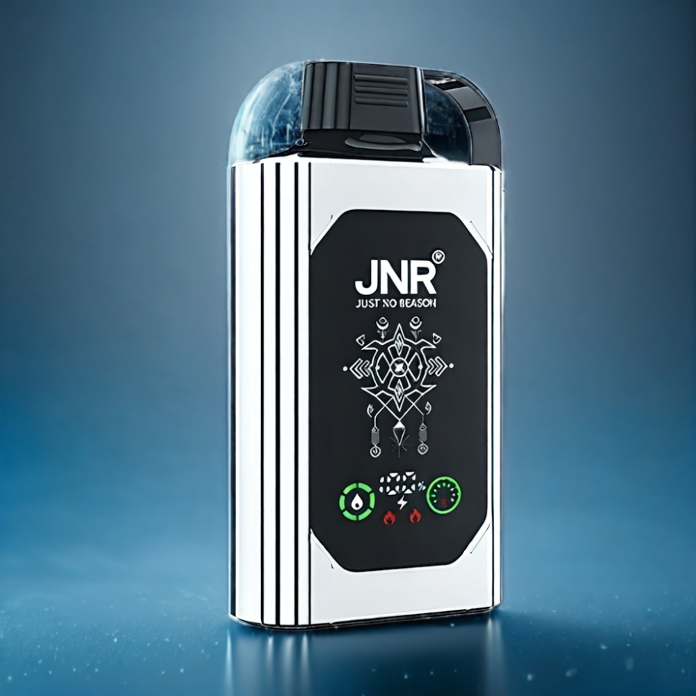 JNR Shisha Box 20500 Puffs Dobbelt Melon Mynte med Type-C Quick Charge Engros Danmark