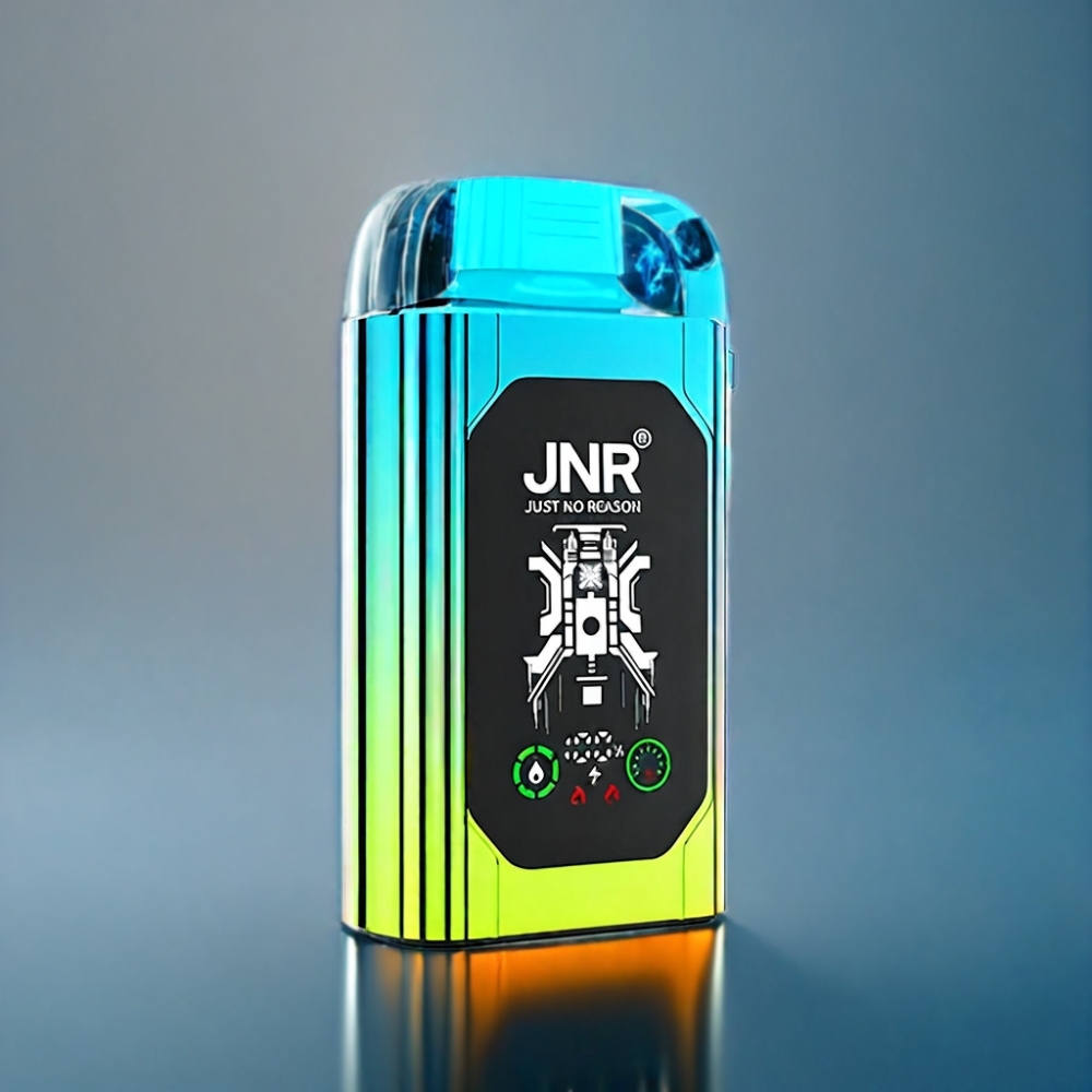 JNR Shisha Box 20500 Puffs Jordbær Kiwi 1000mAh Engros Danmark