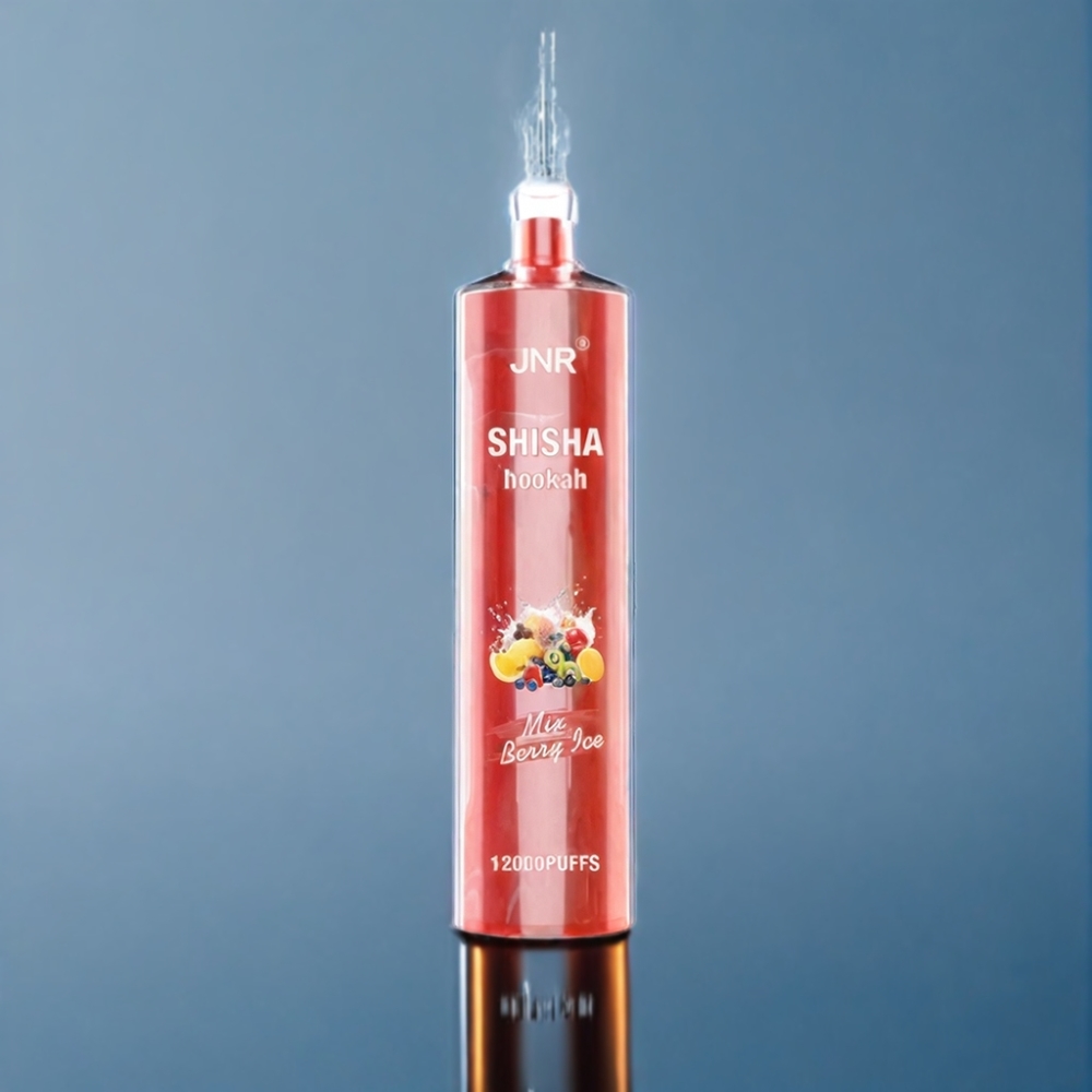 JNR Shisha Hookah 12000 Puffs Bær Is 24ml Engros Danmark