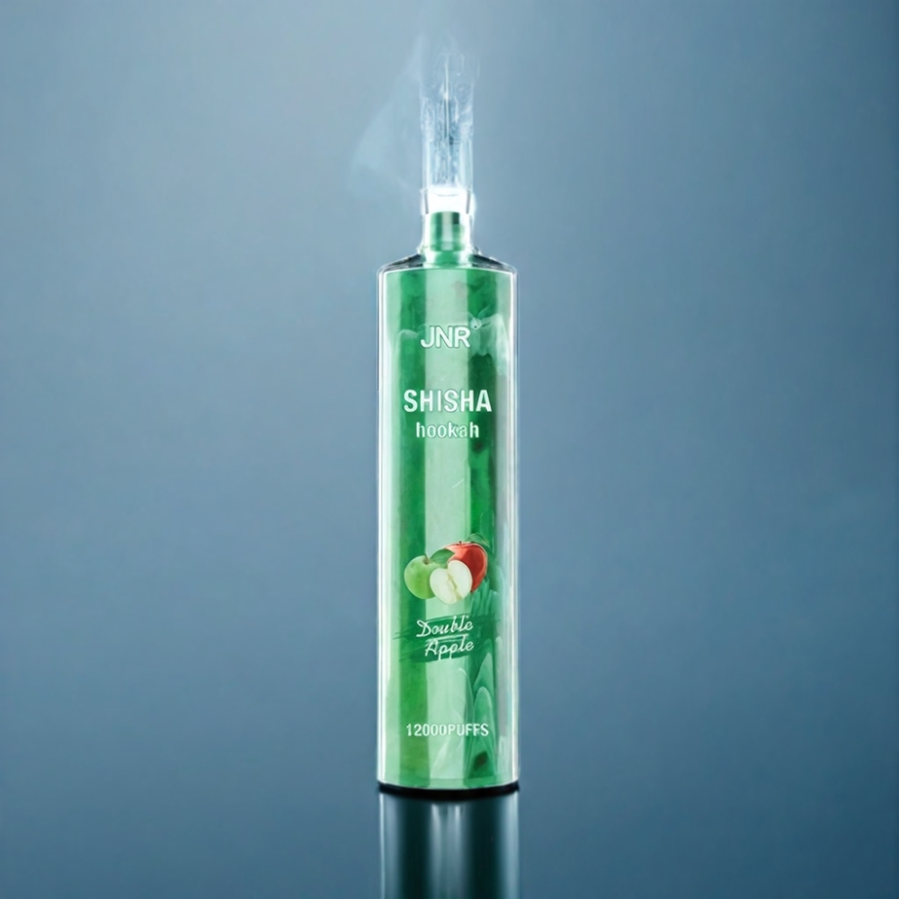 JNR Shisha Hookah 12000 Puffs Dobbelt Æble 750mAh Engros Danmark