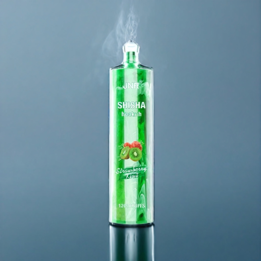 JNR Shisha Hookah 12000 Puffs Jordbær Kiwi 750mAh Engros Danmark