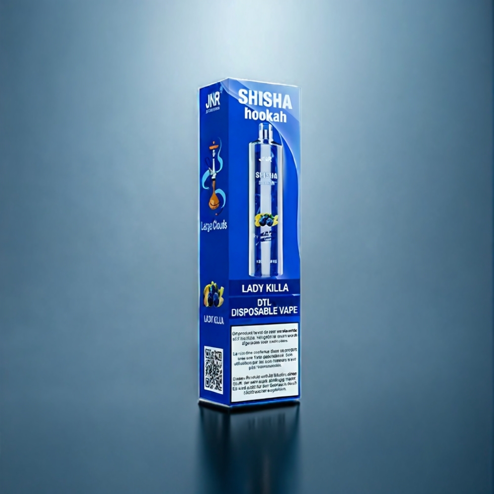 JNR Shisha Hookah 12000 Puffs Lady Killa 24ml Engros Danmark