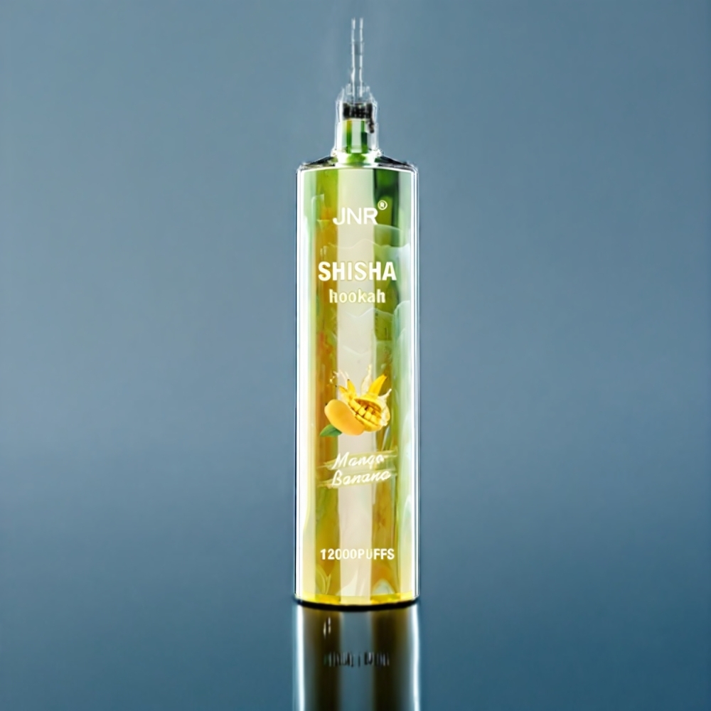 JNR Shisha Hookah 12000 Puffs Mango Banan 24ml Engros Danmark
