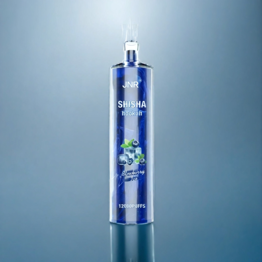 JNR Shisha Hookah Engros Danmark 12000 Puffs Blåbær Is