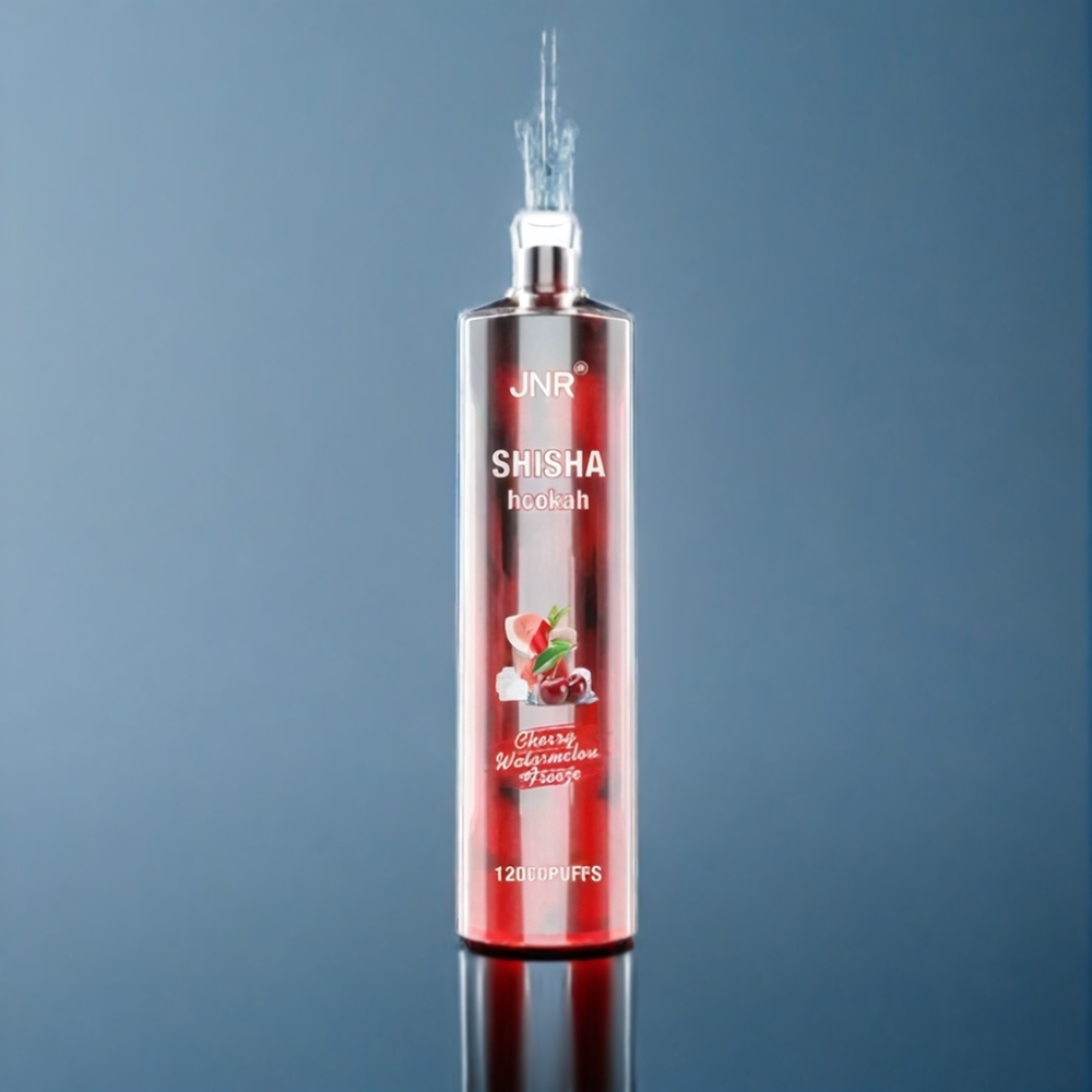 JNR Shisha Hookah Engros Danmark 12000 Puffs Kirsebær Vandmelon Frost