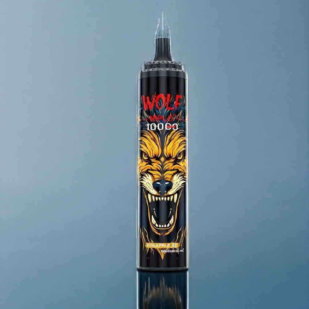 JNR Wolf 10000 Puffs Ananas Is 20ml Engros Danmark
