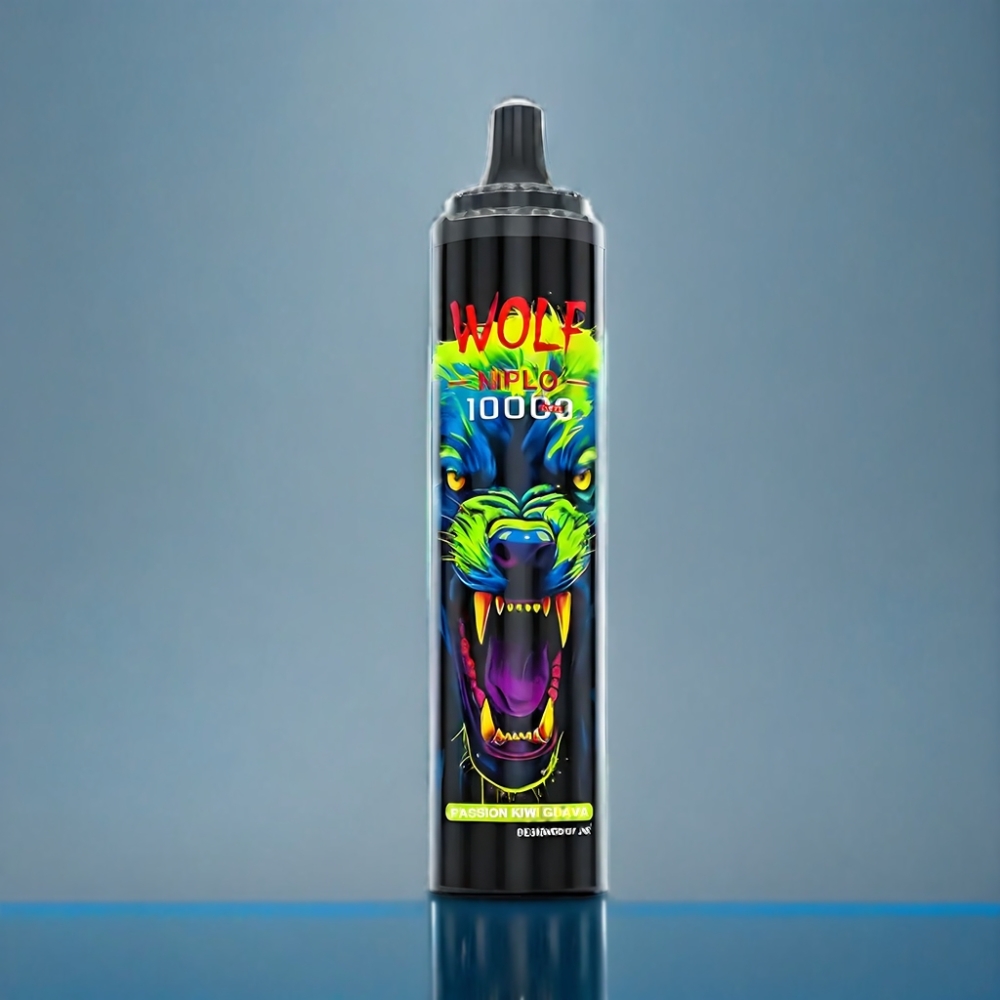 JNR Wolf 10000 Puffs Passion Kiwi Guava 20ml Engros Danmark
