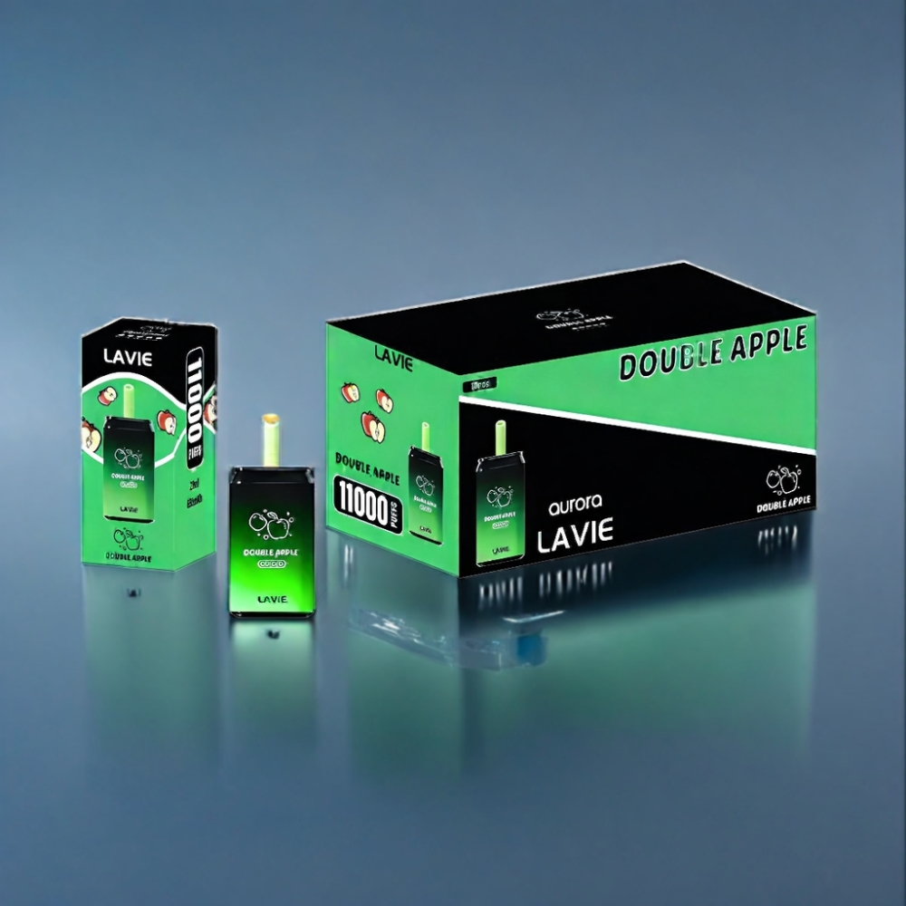 LAVIE Aurora 11000 Puffs Dobbelt Æble 22ML Engros Danmark