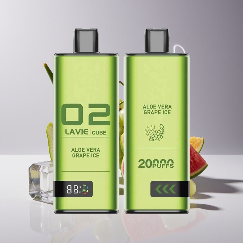 Lavie Cube 20000 Puffs 28ML Engros Danmark Aloe Vera Grape Is