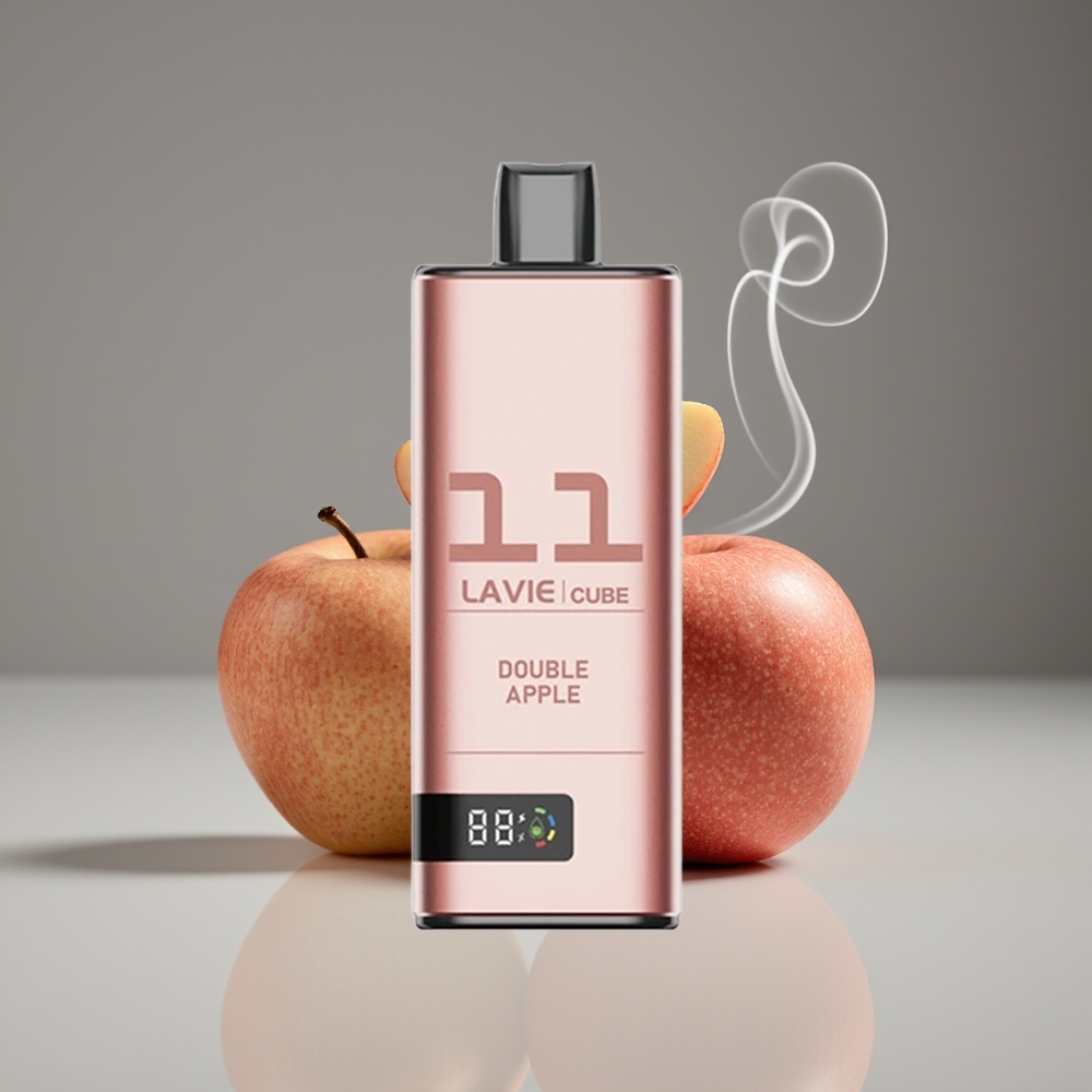 Lavie Cube 20000 Puffs Engros Danmark Engangs E-damp Dobbelt Æble Type C