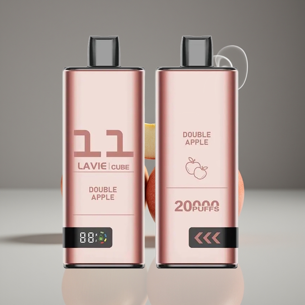 Lavie Cube 20000 Puffs Engros Danmark Engangs E-damp Dobbelt Æble Type C