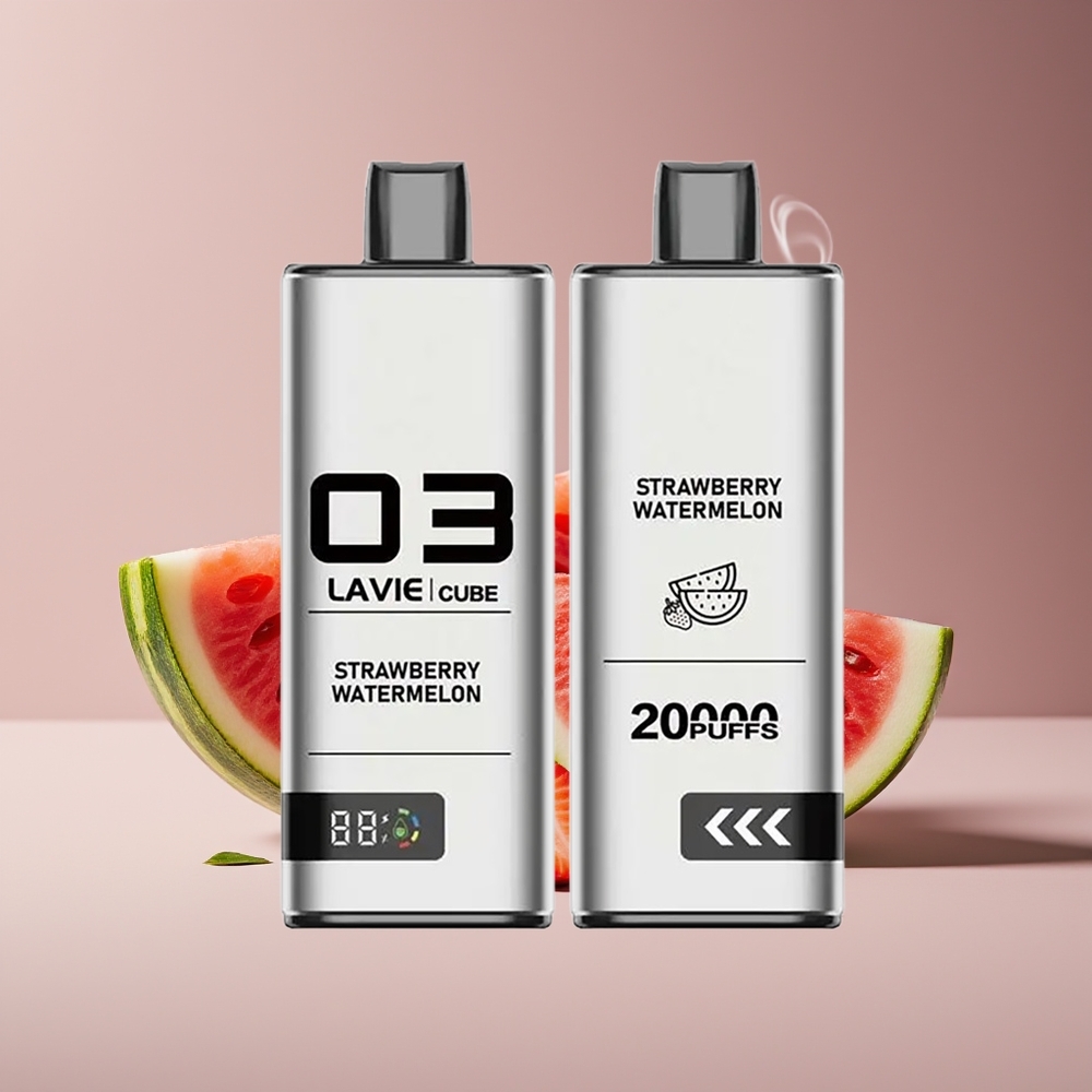Lavie Cube 20000 Puffs Engros Danmark Type C Jordbær Vandmelon