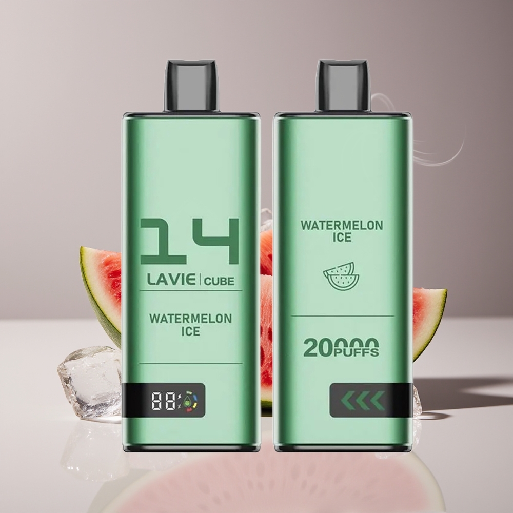 Lavie Cube 20000 Puffs Engros Danmark Type C Vandmelon Is Disposable Vape