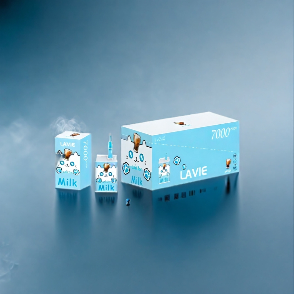 LAVIE Milk 7000 Puffs Cola Is 16ML Engros Danmark