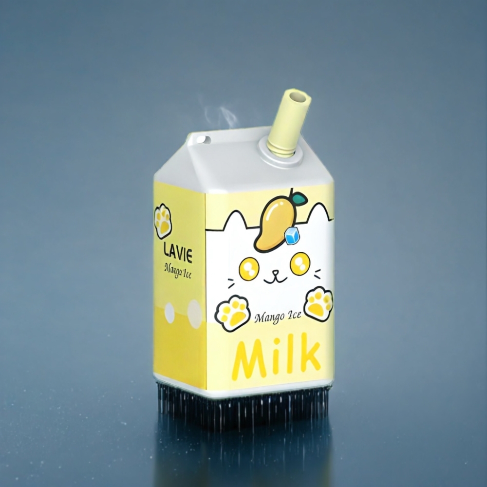 LAVIE Milk 7000 Puffs Mango Is Engros Danmark Type C