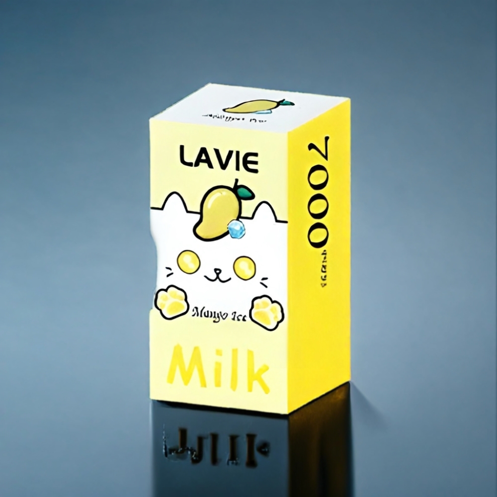 LAVIE Milk 7000 Puffs Mango Is Engros Danmark Type C