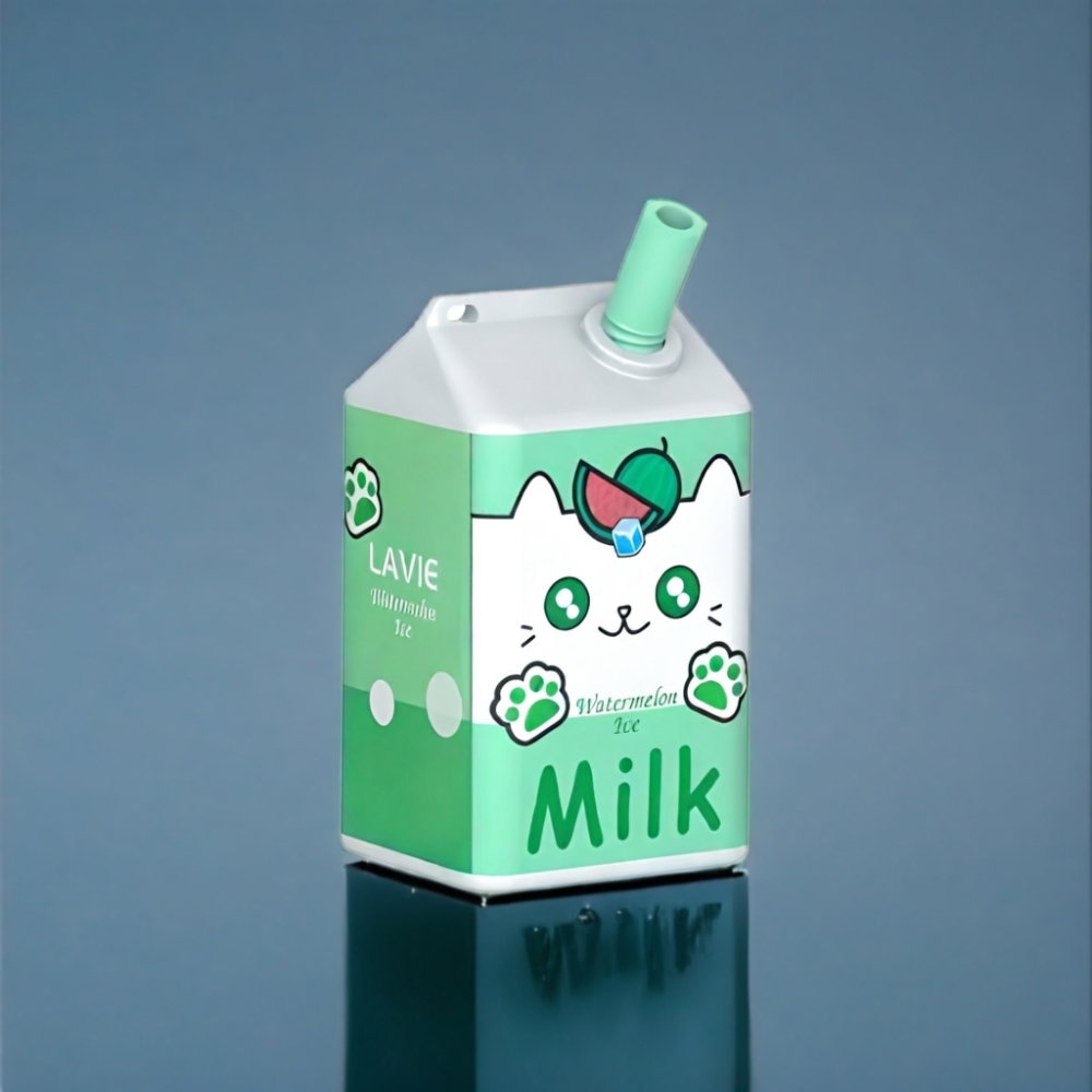 LAVIE Milk 7000 Puffs Vandmelon Is 16ML Engros Danmark