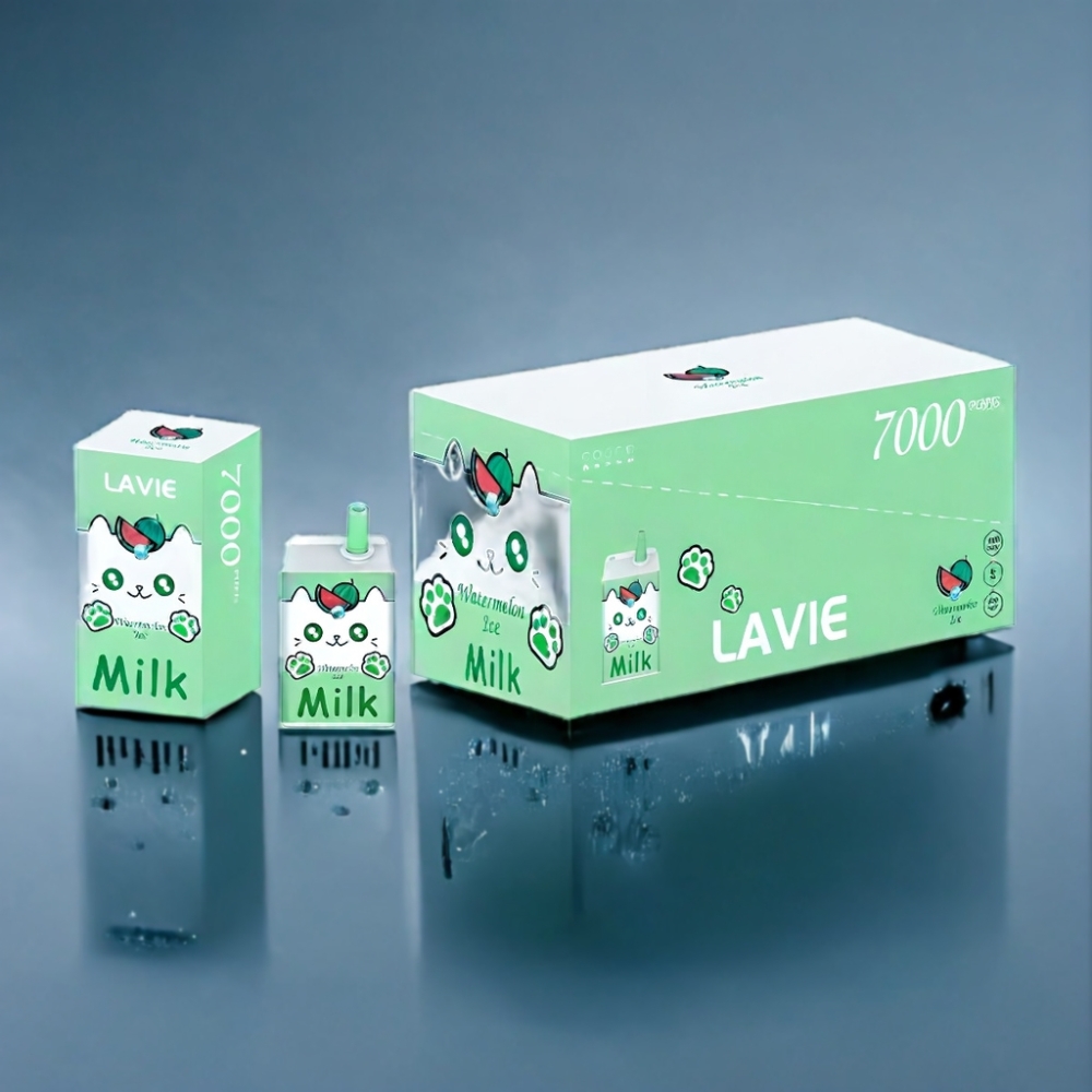 LAVIE Milk 7000 Puffs Vandmelon Is 16ML Engros Danmark