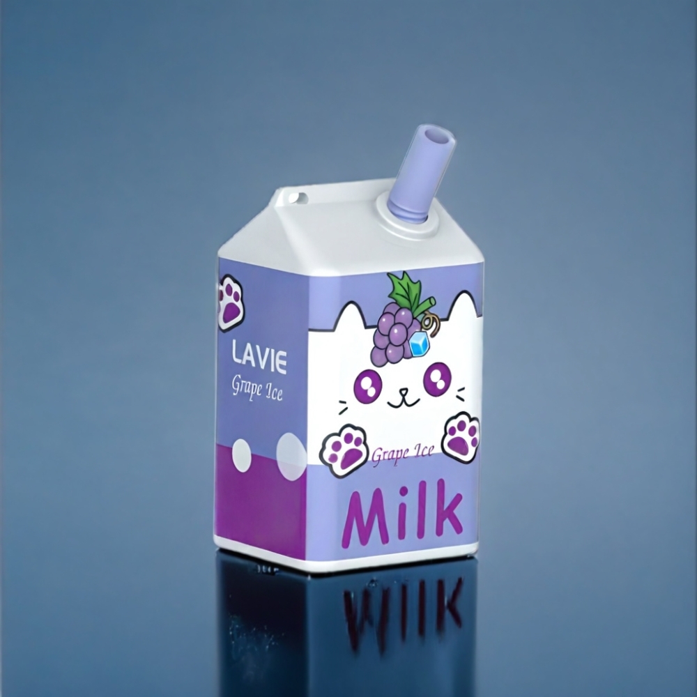 LAVIE Milk 7000 Puffs Vindrue Is 16ML Engros Danmark