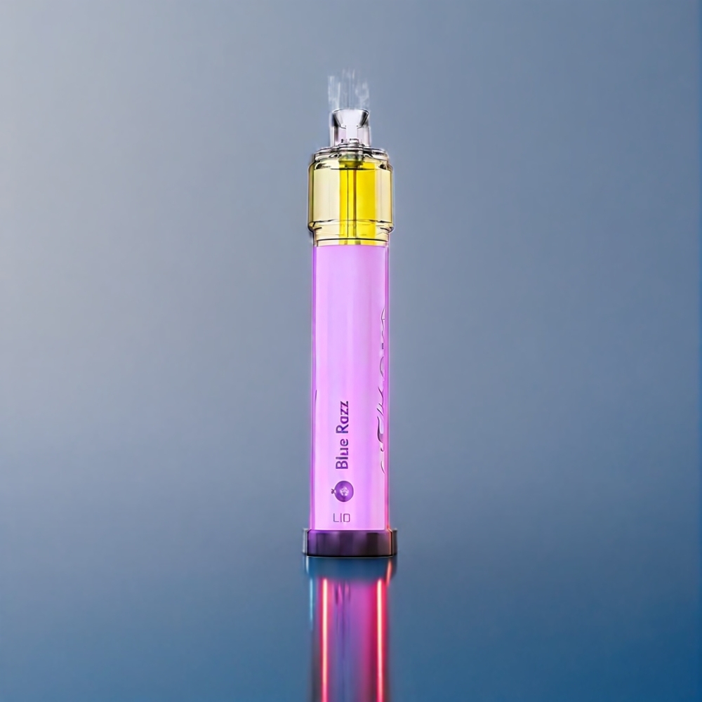 LIO Bee Lit 2500 Puffs Engros Danmark Engangs Vape Blå Hindbær 6.0ml