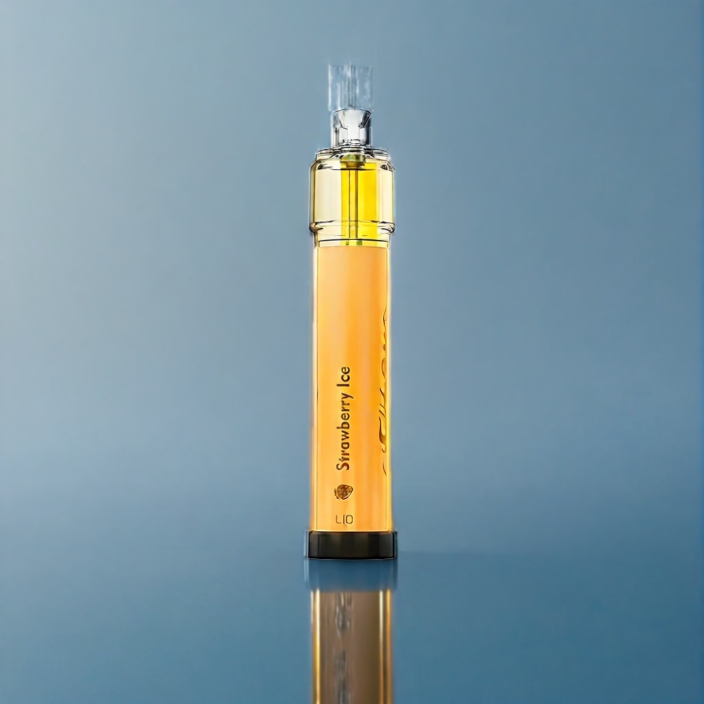 LIO Bee Lit 2500 Puffs Engros Danmark Engangs Vape Jordbær Is 1300mAh