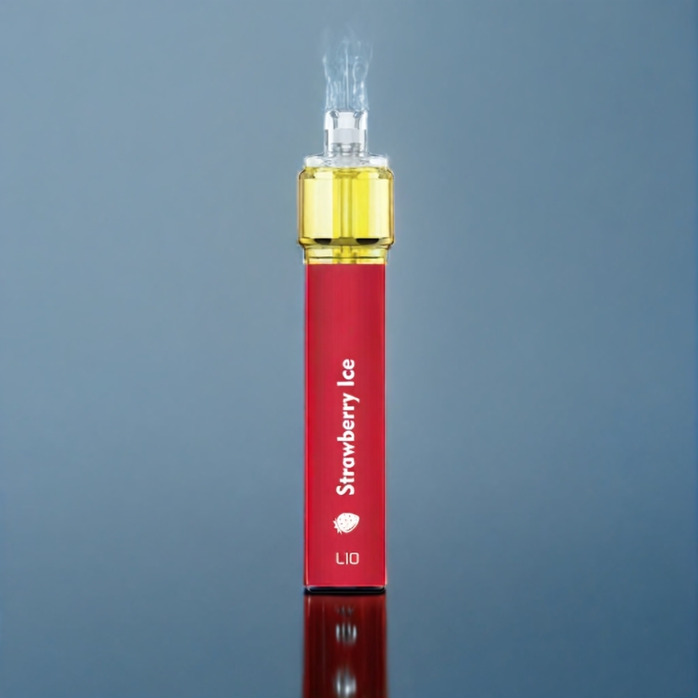 LIO Bee18 Max 2500 Puffs Engros Danmark Engangs Vape Jordbær Is 1300mAh
