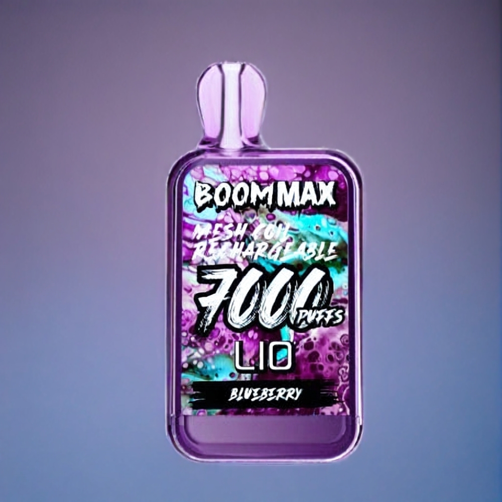 LIO BOOM MAX 7000 Puffs Engros Danmark 15ml Blåbær
