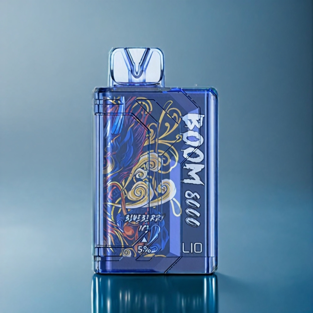 LIO BOOM PRO 8000 Puffs Engros Danmark 15ml Blåbær Is